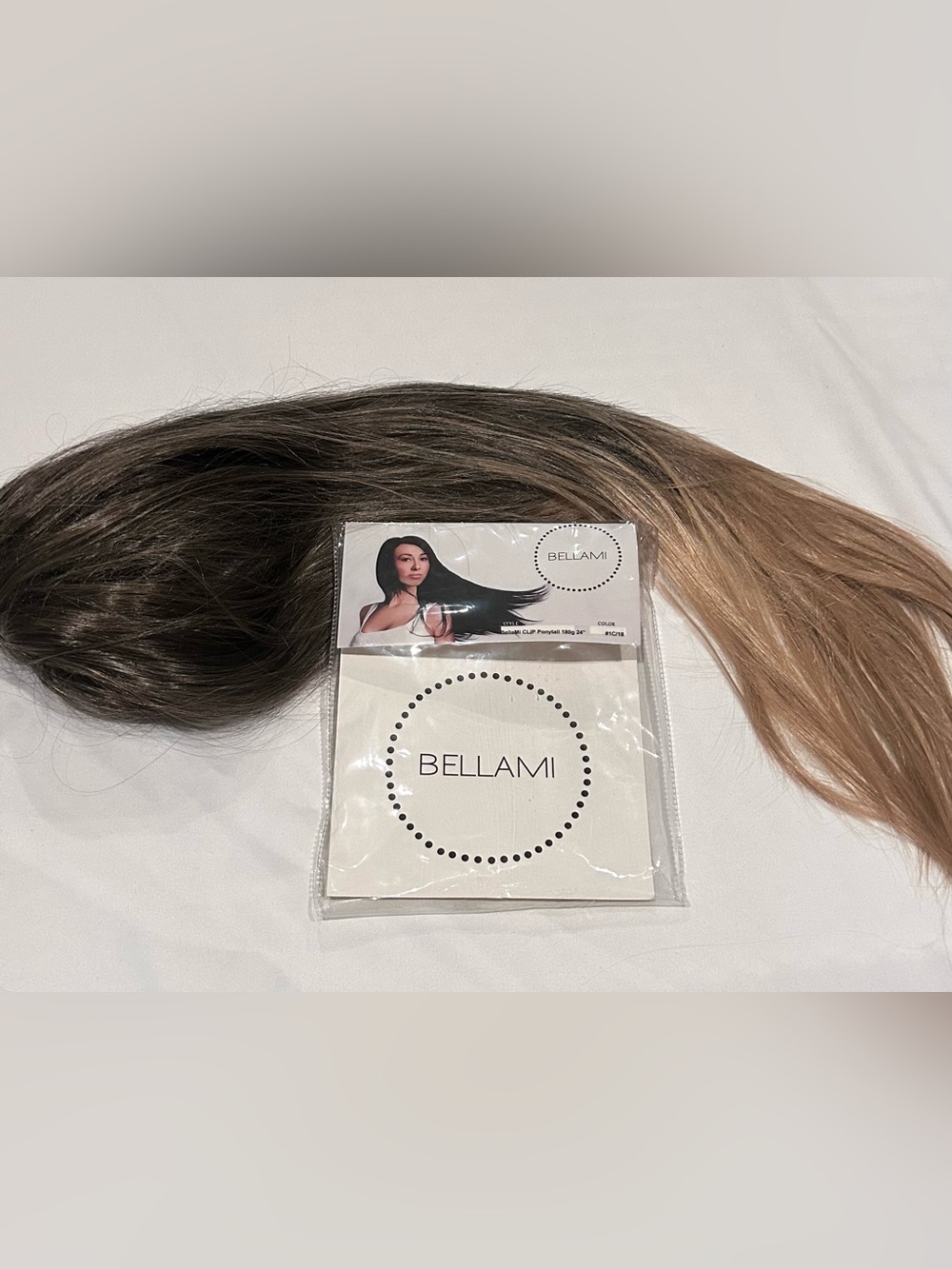 BELLAMI Clip-In Ponytail Extension -  balayage color~Mochachino